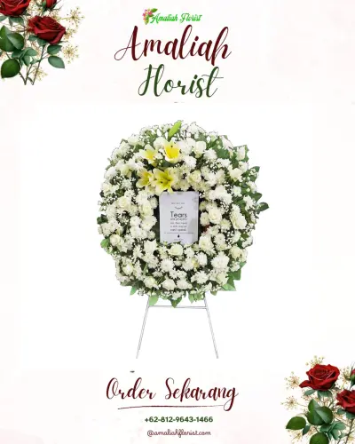 Krans Bunga Duka Cita di Harjosari Kidul